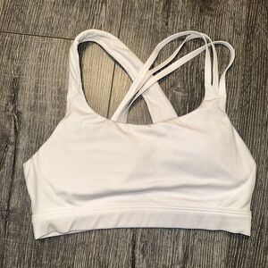 Athleta Woman’s Run Free White Sports Bra